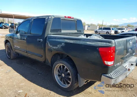 2008 Nissan Titan Se z USA, uszkodzony, nr VIN 1N6AA07D08N316374